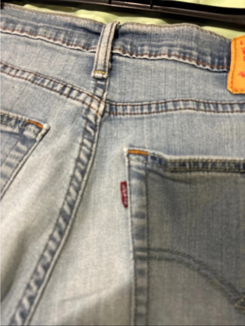 Levi's Light Blue Men's Straight Jeans